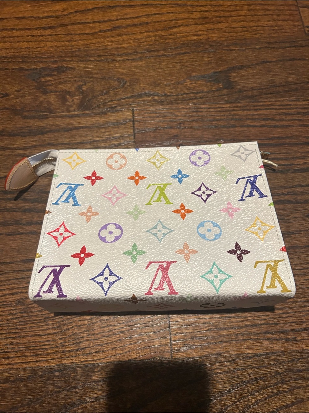 Louis Vuitton x Murakami White Multicolor Monogram Toiletry 19